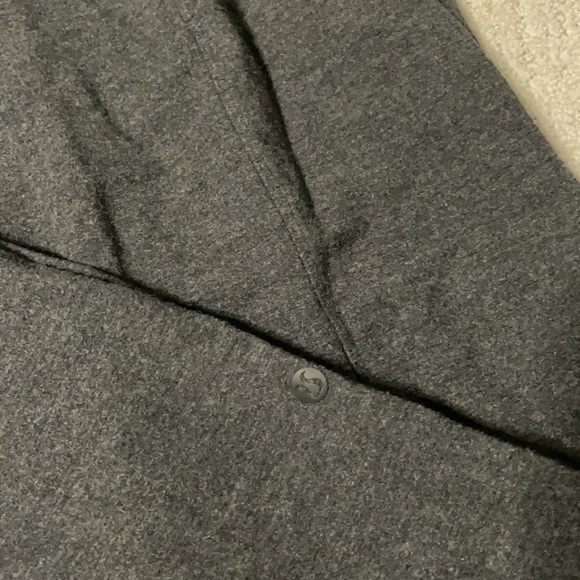 lululemon take it easy pant sz 6 HEATHERED BLACK - Picture 6 of 9